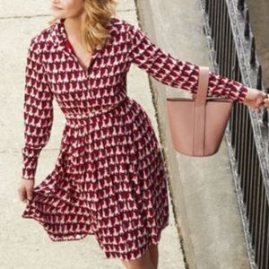 Kate Spade black and red dress Size 4